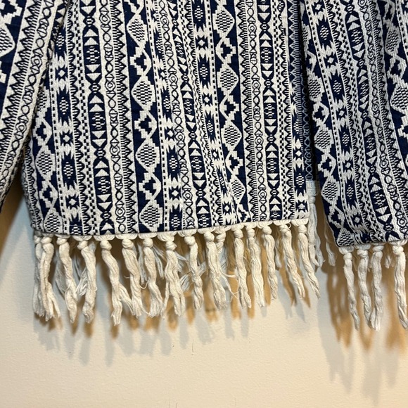 Show Me Your Mumu Jacket Beverly Tassel Blazer  Fringe Aztec XL - Picture 5 of 6
